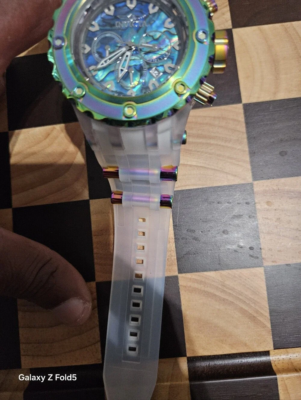 Invicta Subaqua 52mm Watch With Abalone Dial